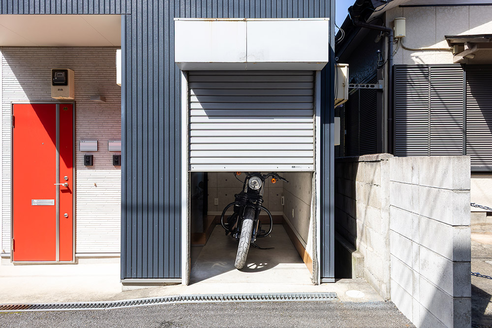 電動シャッターの開口幅は1.17m