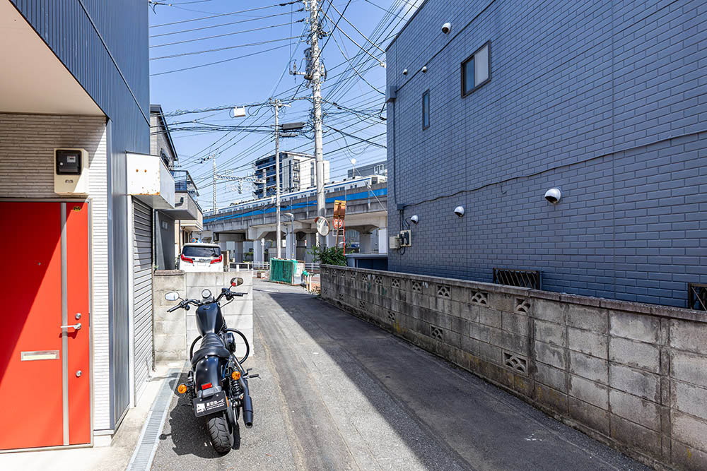 前面道路の様子