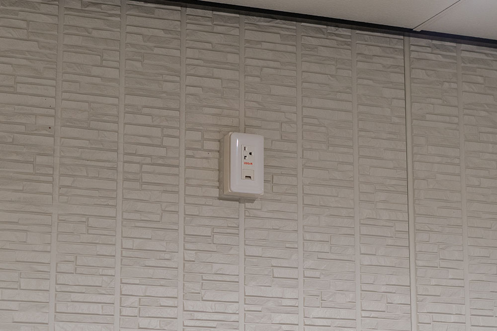エアコン設置用の200V電源