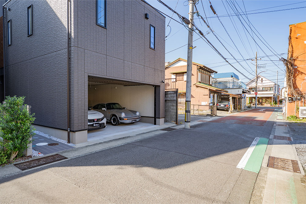 前面道路の様子