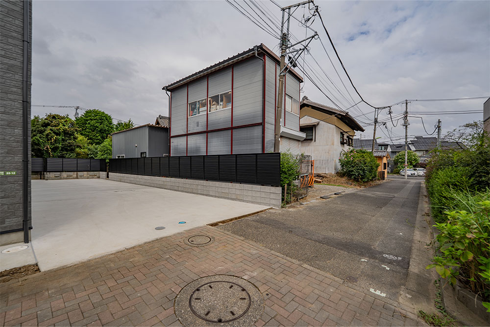前面道路の様子
