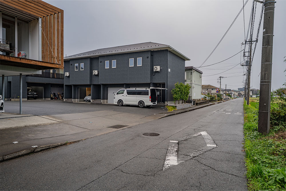 前面道路の様子