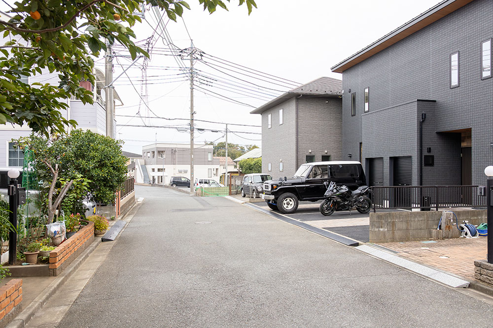 前面道路の様子