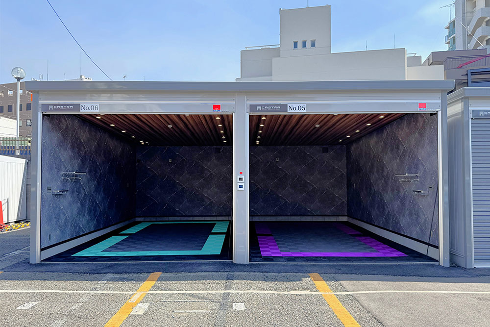 NO.5/6のガレージ内観