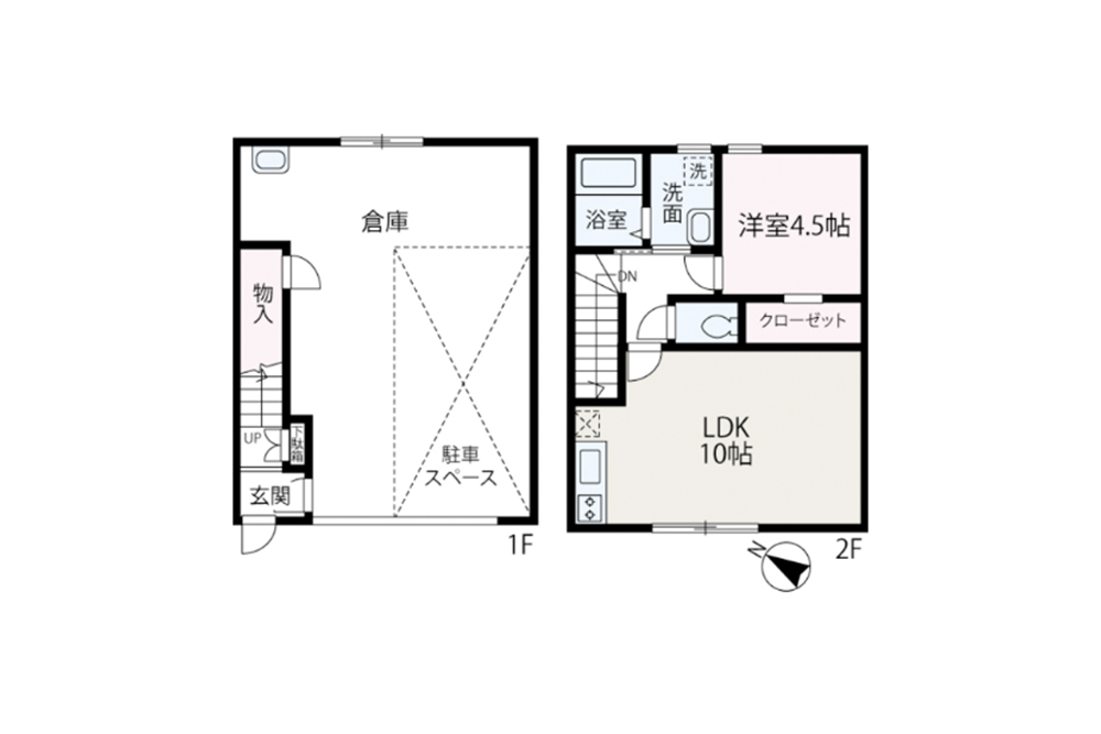 A-3〜6/B-3の間取図