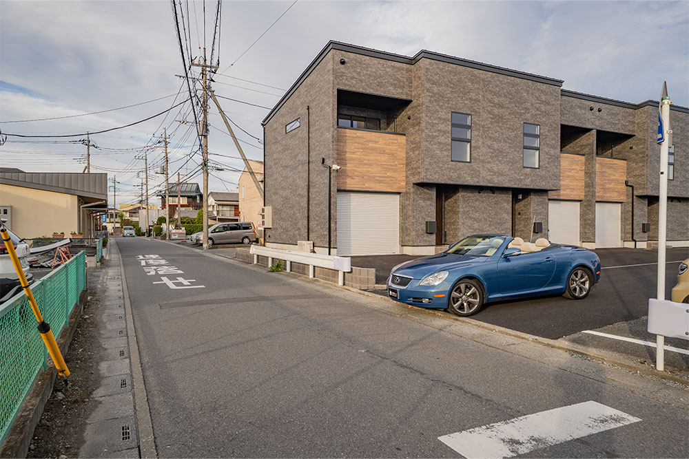 前面道路の様子