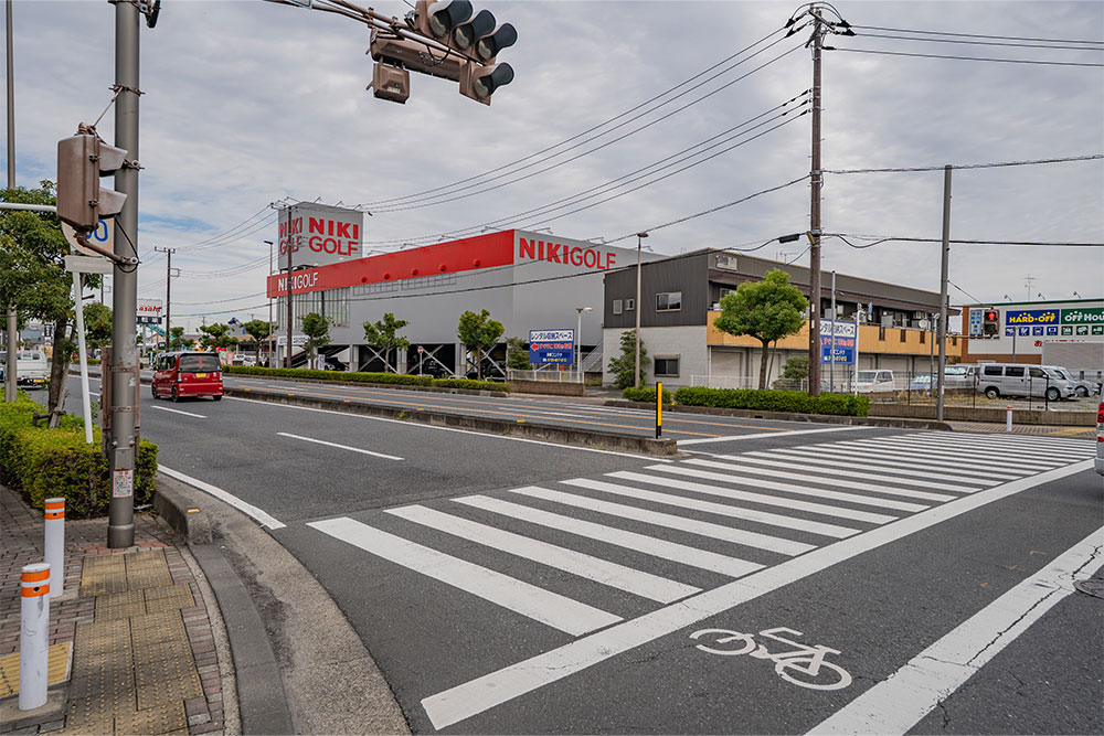 前面道路の様子