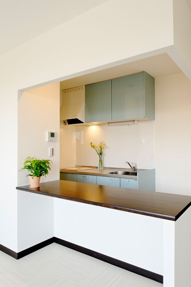 6/7号室のキッチン