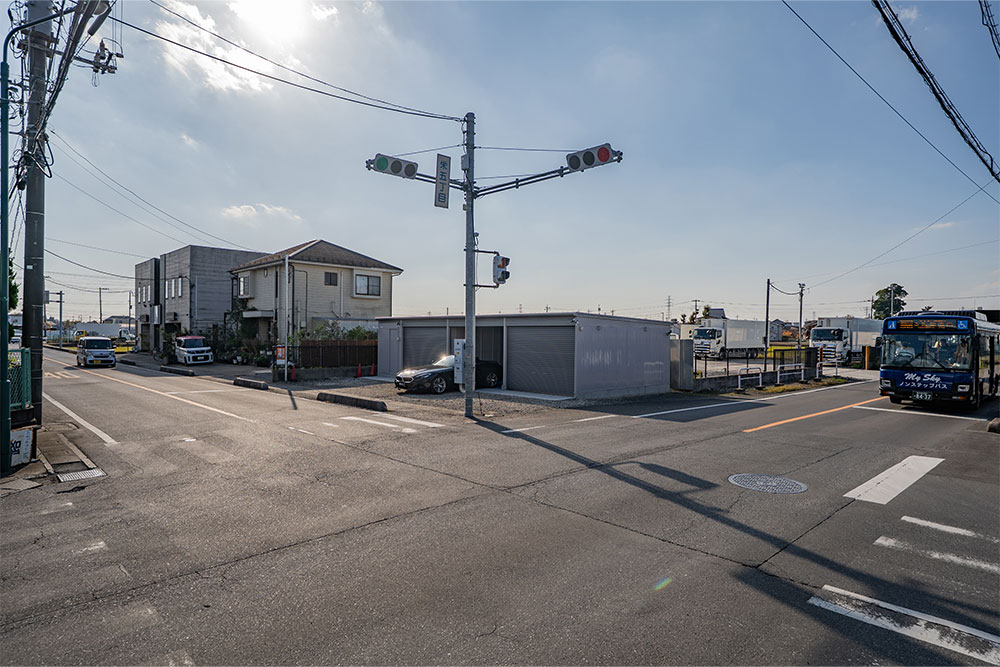 周辺道路の様子