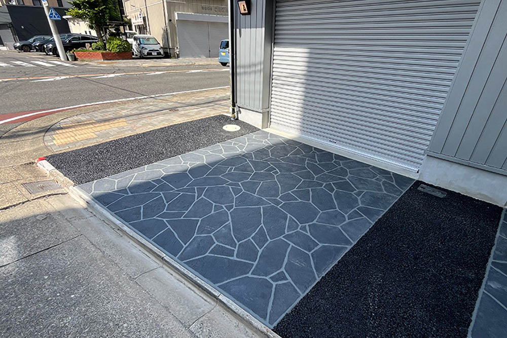 区画Aガレージ前スペース