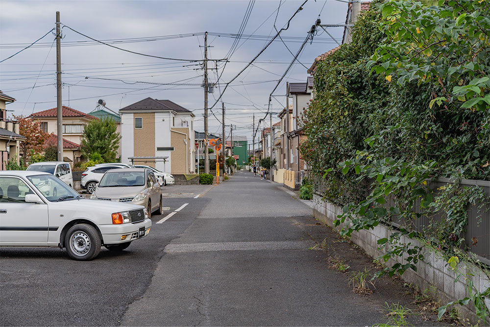 前面道路の様子