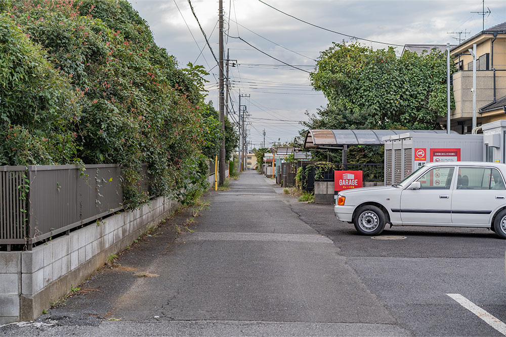 前面道路の様子