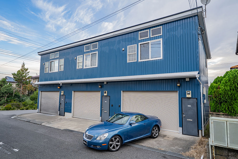 千葉県袖ケ浦市長浦駅前6丁目の賃貸ガレージハウス「ガレージハウス長浦」とLEXUS_SC430