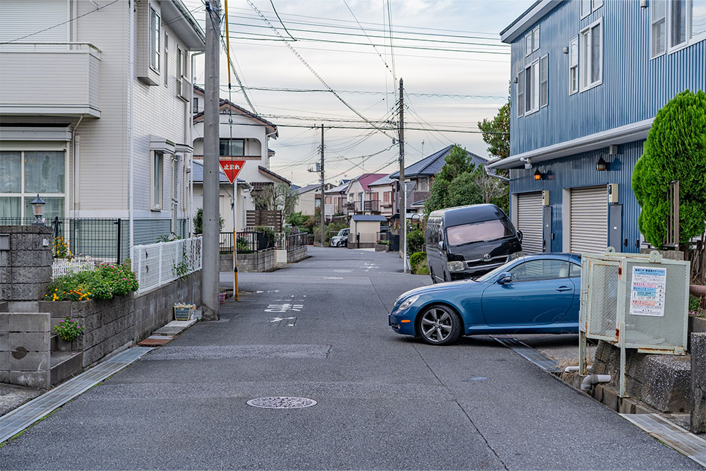 前面道路の様子