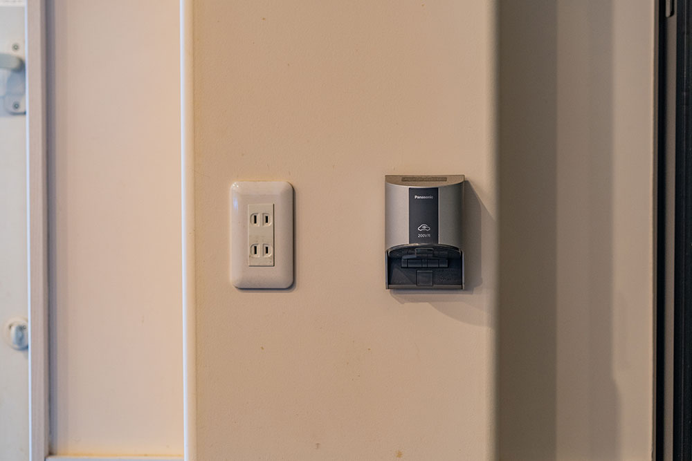 EV充電用200V電源