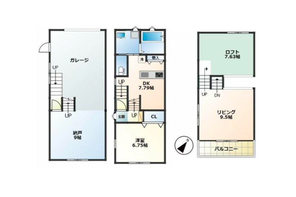 03号室の間取図