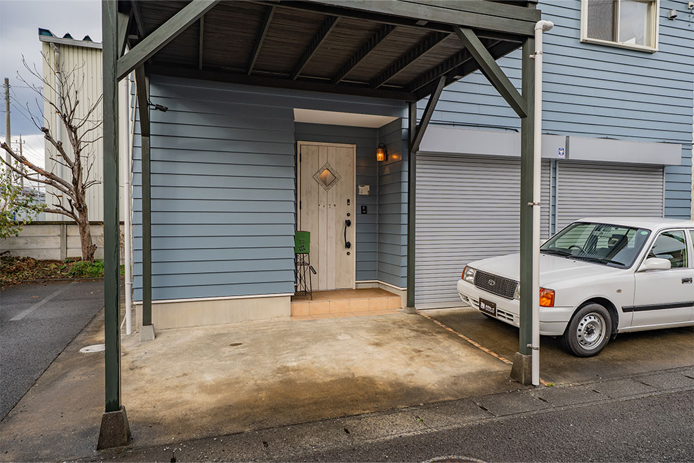 ウッドデッキ下スペース