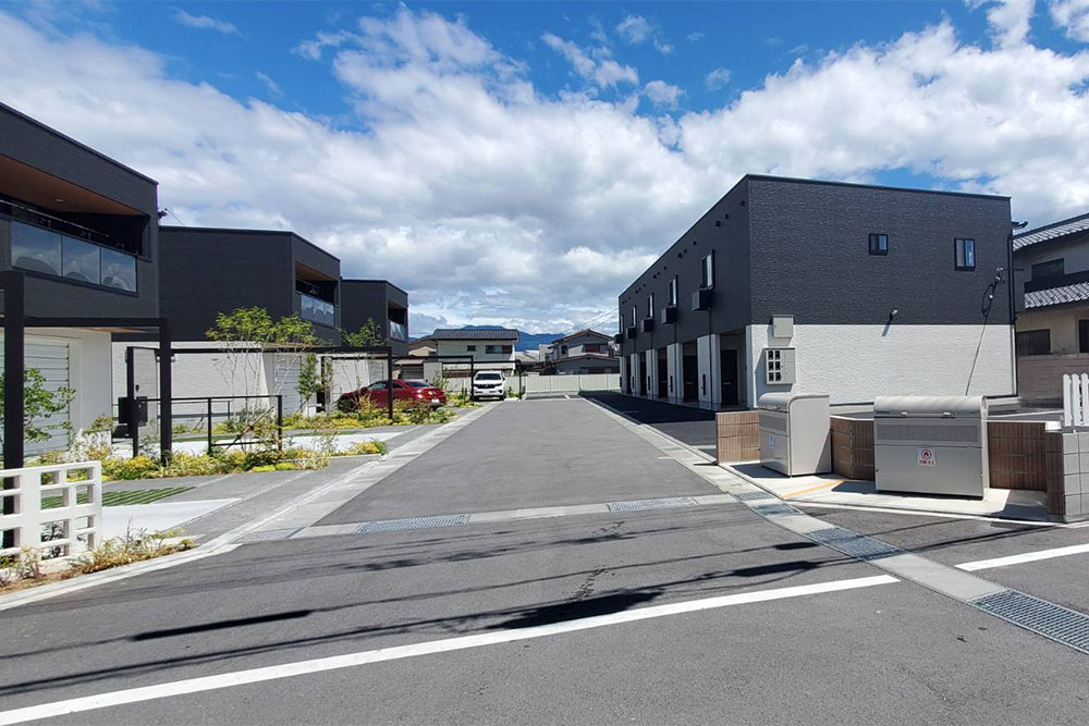 前面道路の様子