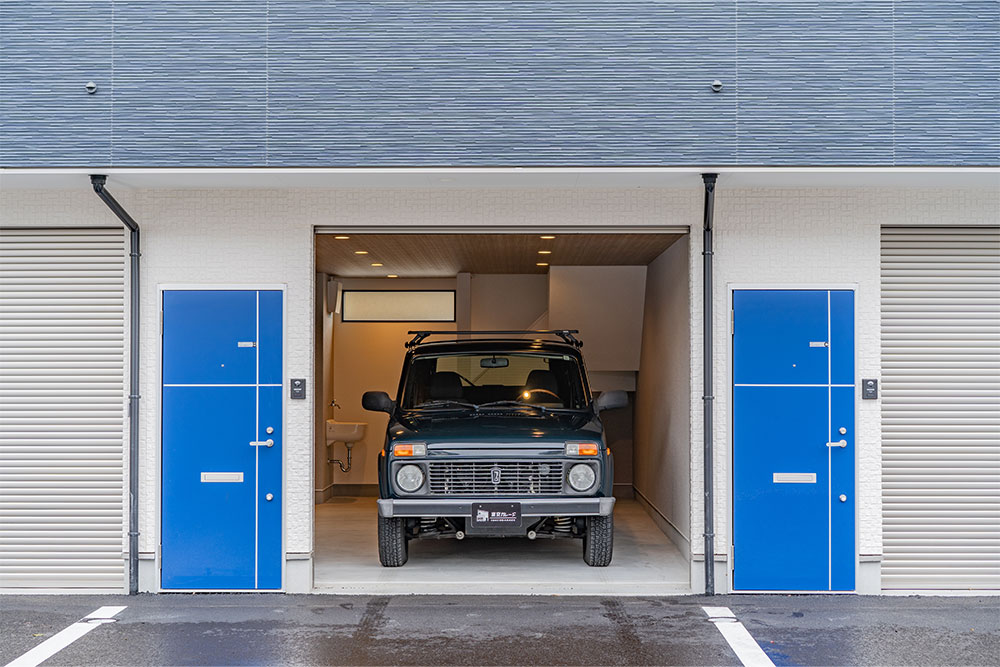 電動シャッターの開口幅は2.40m