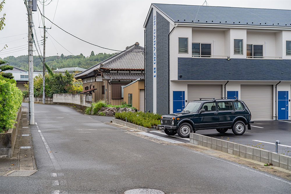 前面道路の様子
