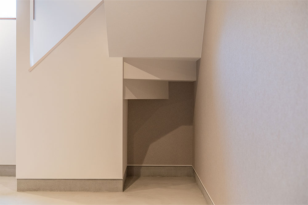 ガレージの収納