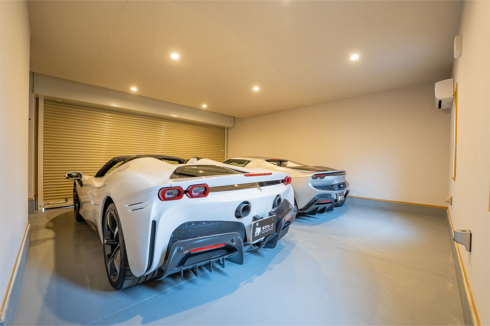 床は汚れが付きにくい塗装仕上げ