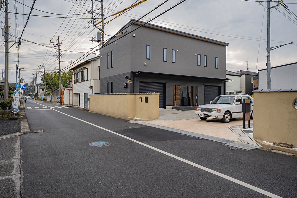 前面道路の様子