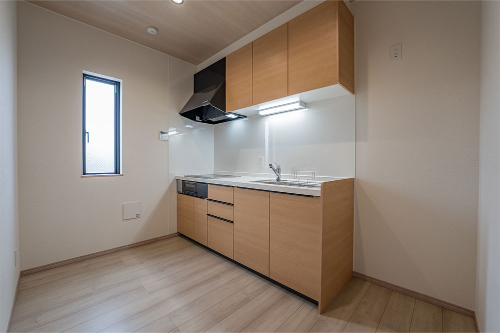 Ⅰ号室のキッチン
