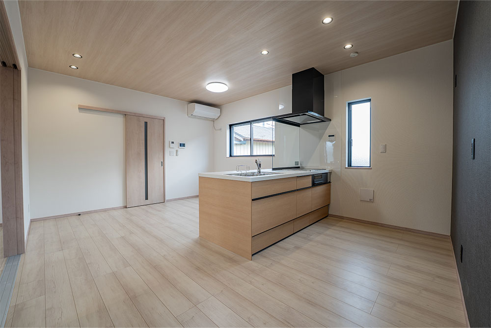 対面キッチンタイプのⅡ号室