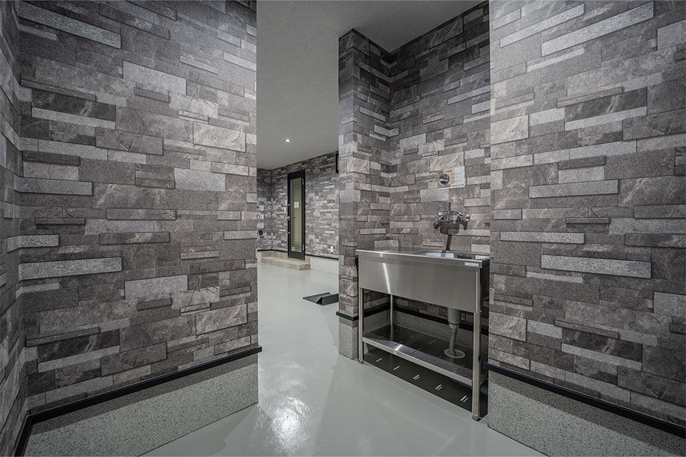 ガレージの収納