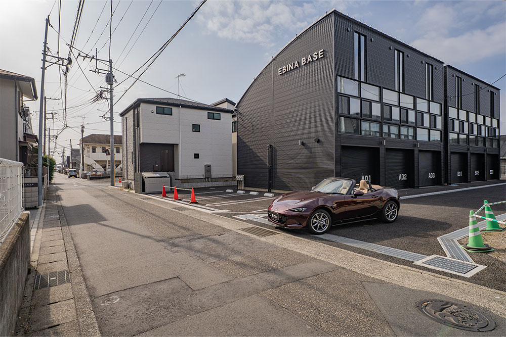 前面道路の様子