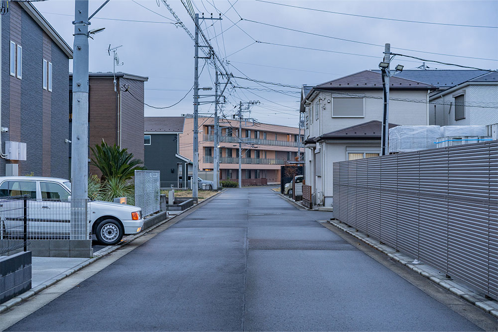 前面道路の様子