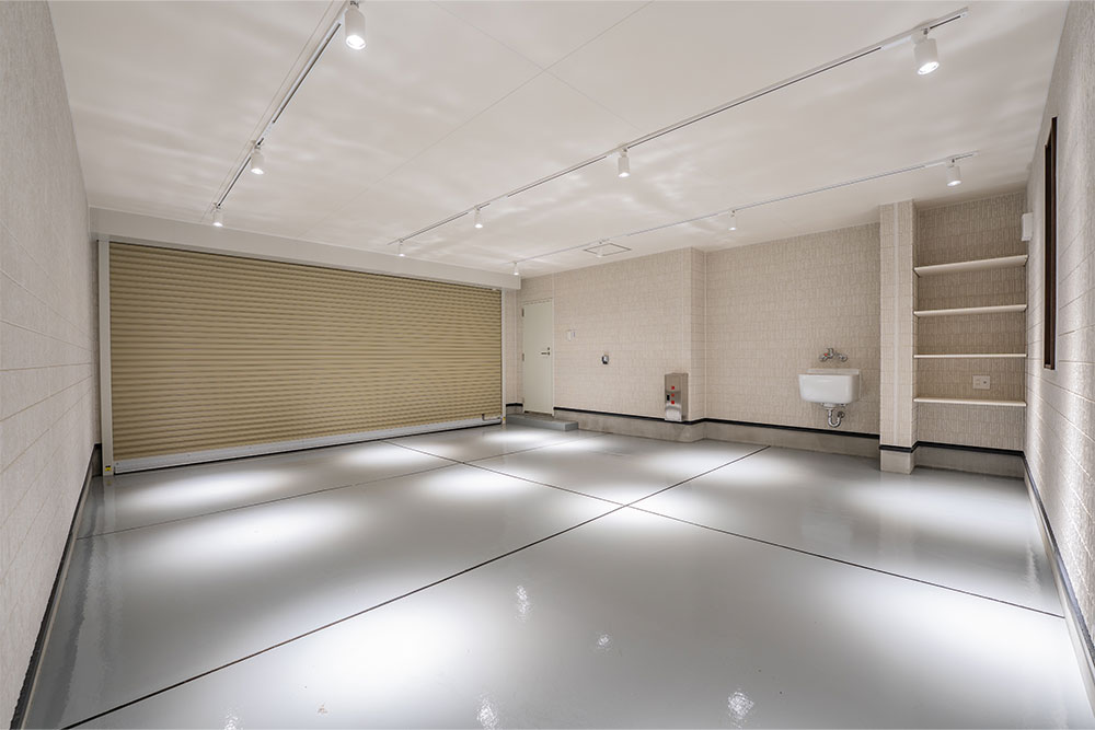 横幅5.45m×奥行6.30m（B棟）