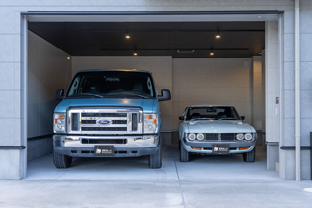 2台駐車した様子