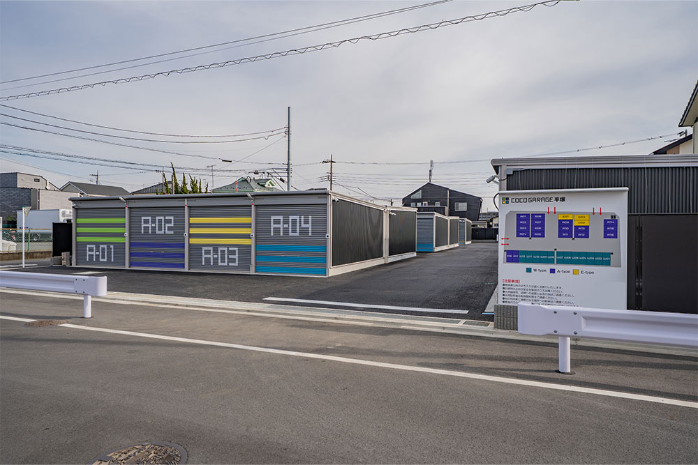 西側入口の様子