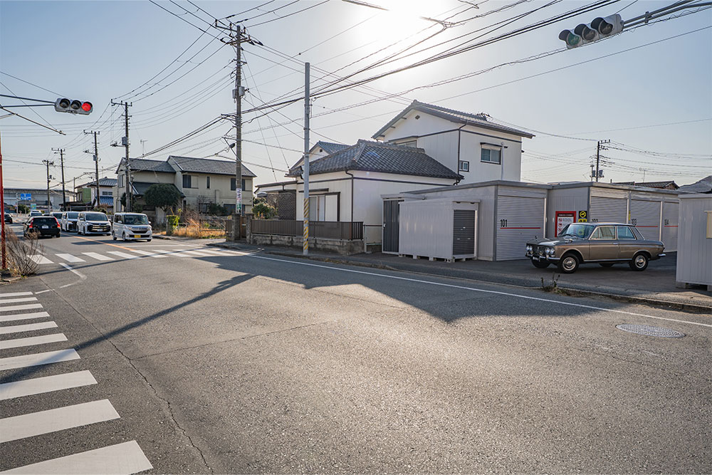 前面道路の様子