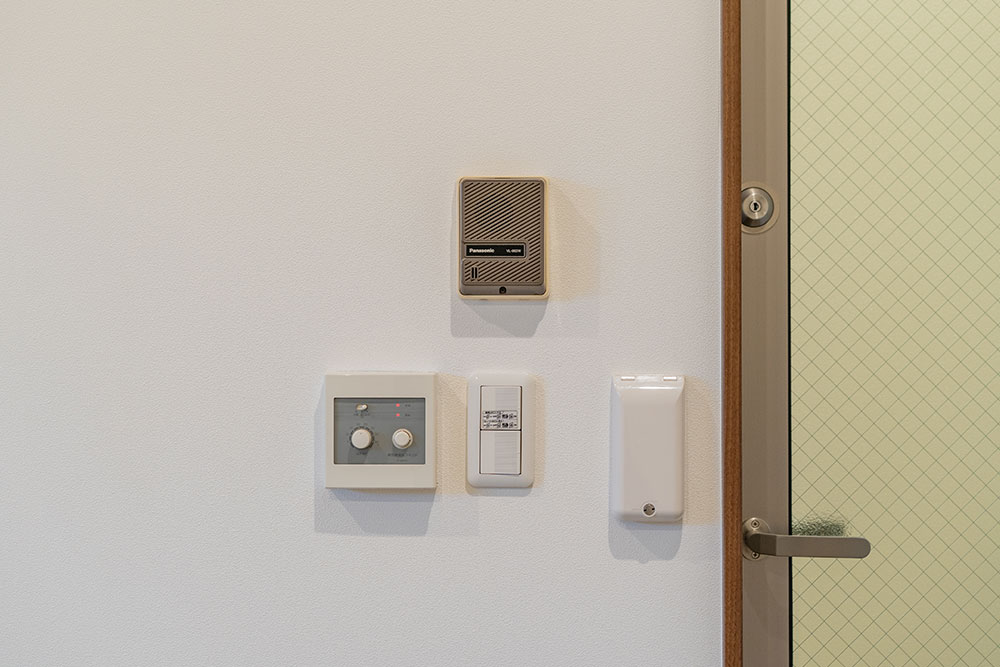 換気扇の操作スイッチ