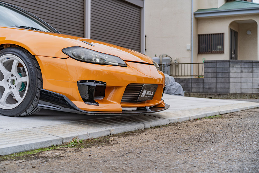 敷地入口の様子