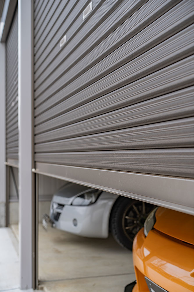 木目のシャッター