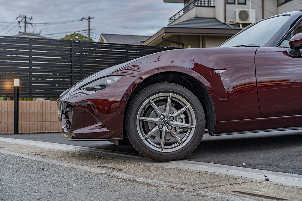 敷地入口の様子