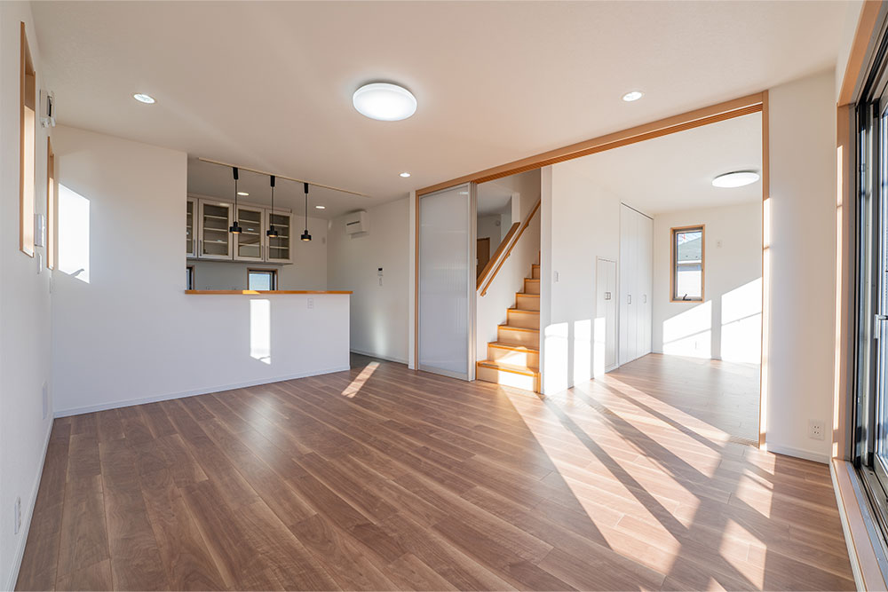 カウンターキッチンのLDK（14.4帖）