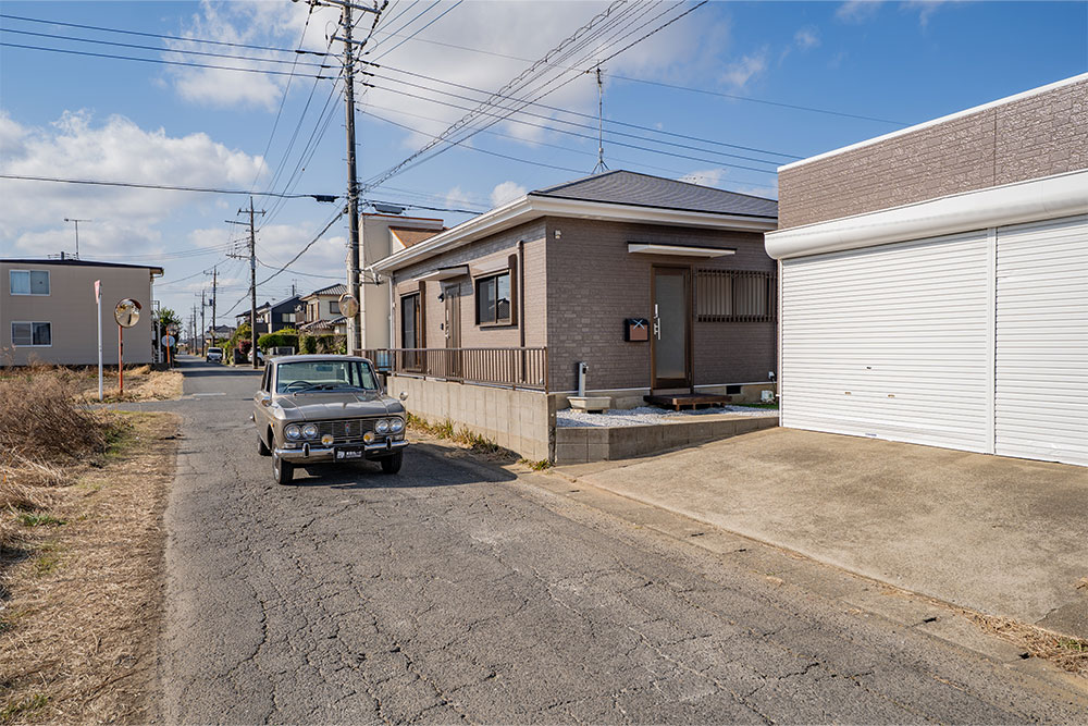 前面道路の様子