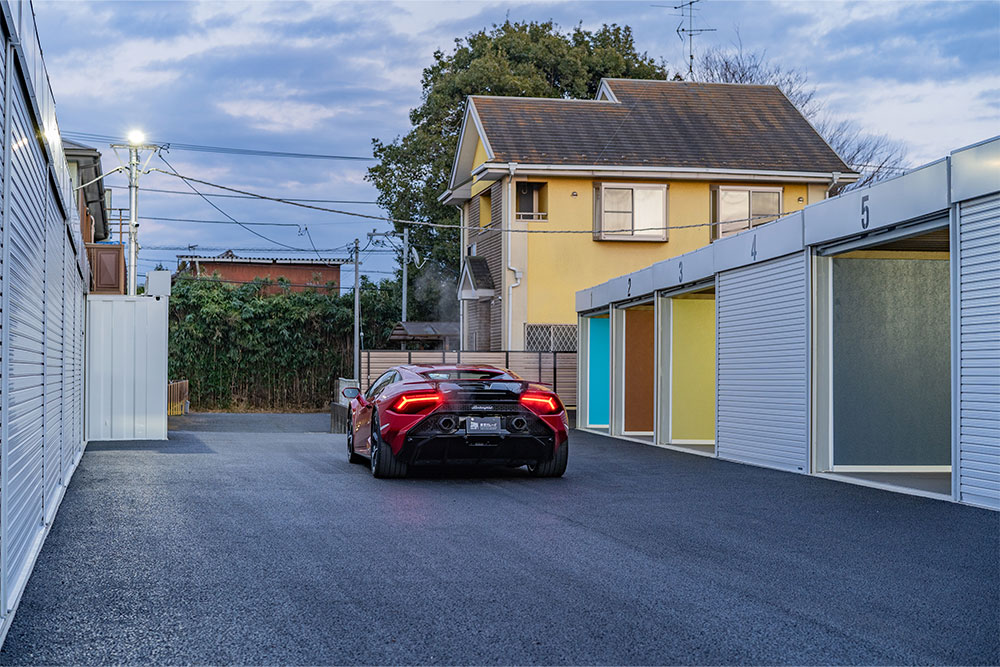 敷地内空地の様子