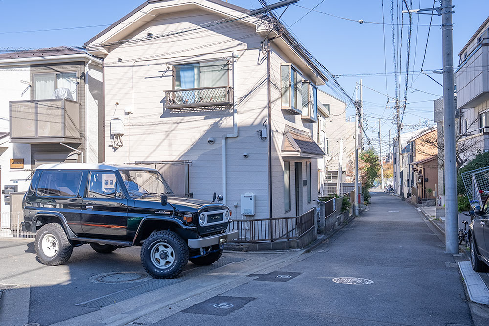 前面道路の様子