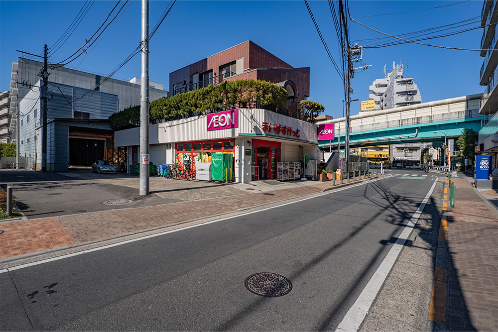 前面道路の様子