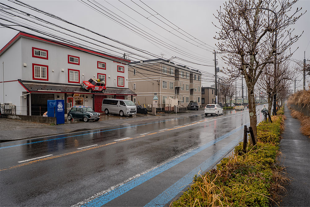 前面道路の様子