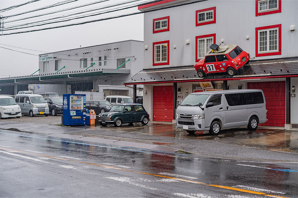 敷地入口の様子