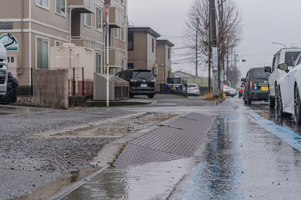 PIT2/PIT3前のスロープ