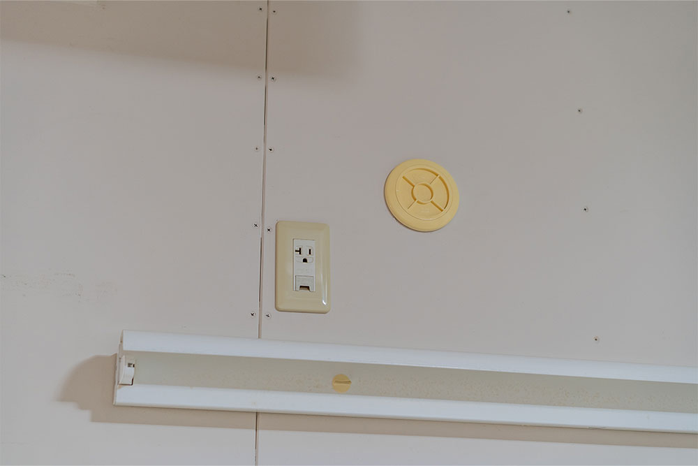 エアコン設置用の100V電源