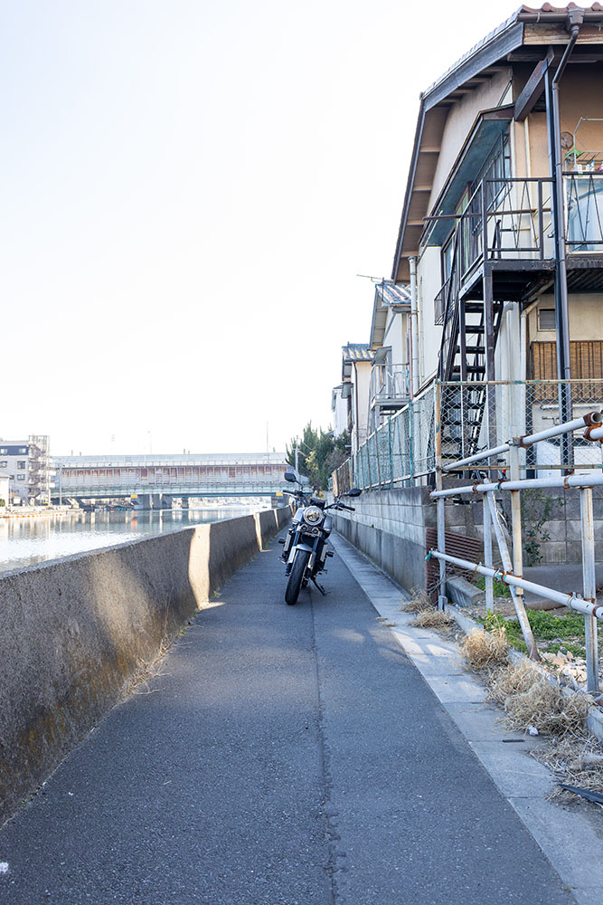 前面道路の様子